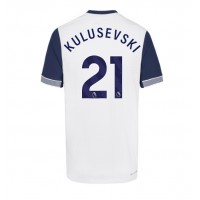 Camisa de Futebol Tottenham Hotspur Dejan Kulusevski #21 Equipamento Principal 2024-25 Manga Curta